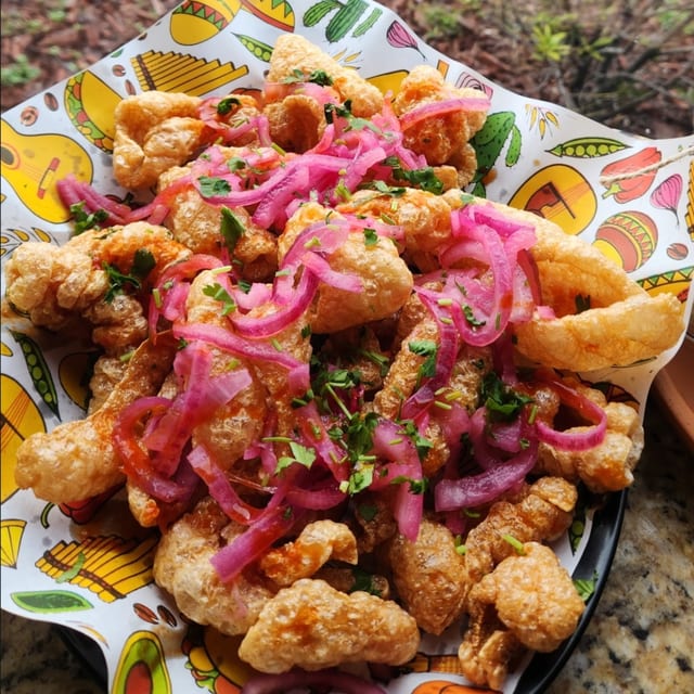 Chicharrones (no sides).