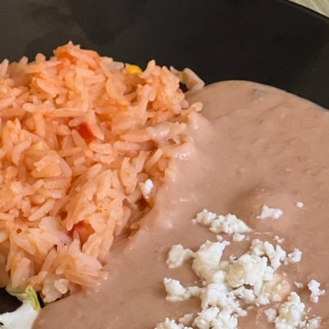 Rice and Beans.